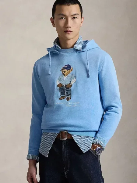 Geacă Polo Ralph Lauren albastru