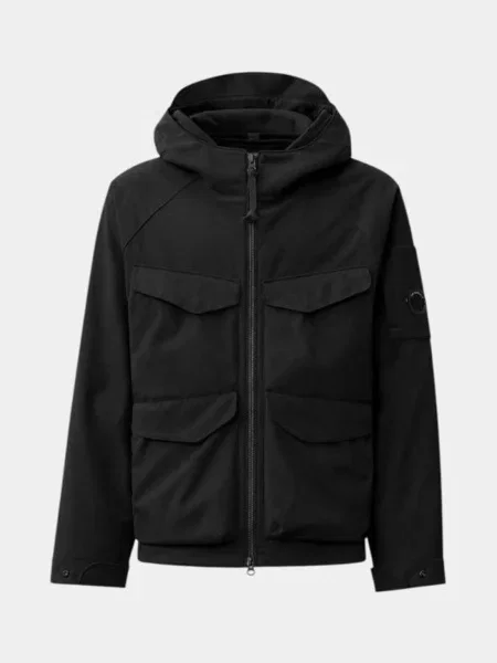 Парка CP Company поліестер/еластан чорний