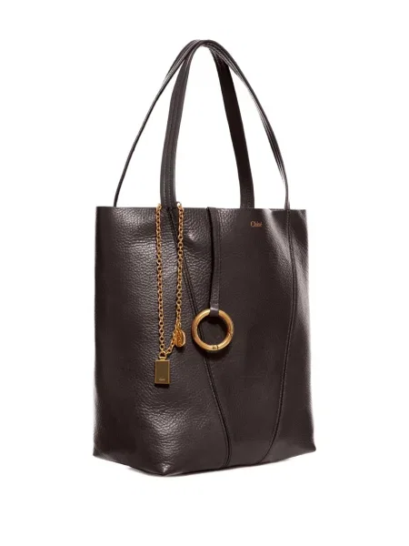 Geantă shopper Chloé maro