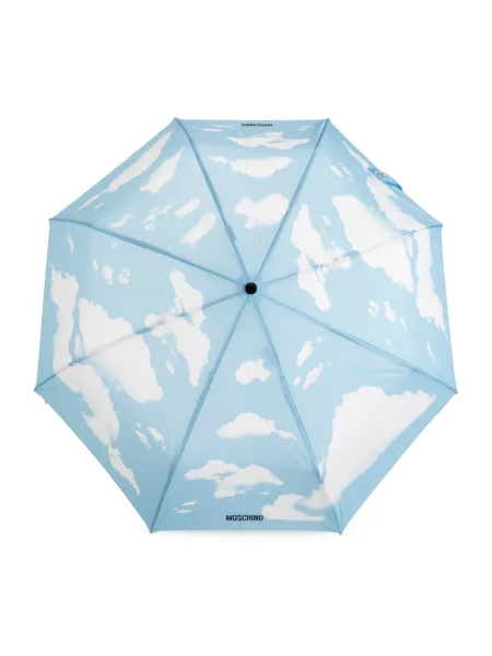 Moschino parasol automatyczny niebieski