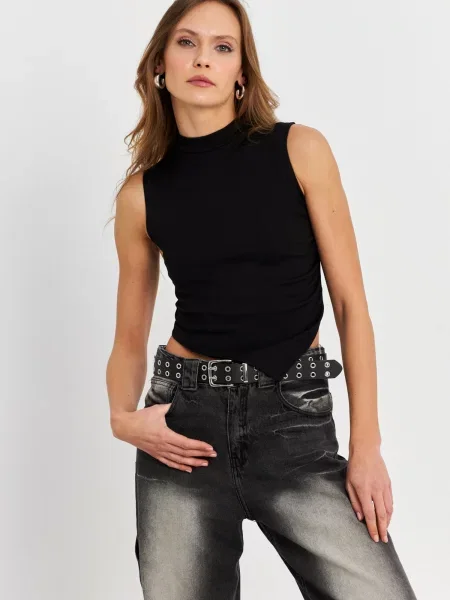 Cool & Sexy Top črna