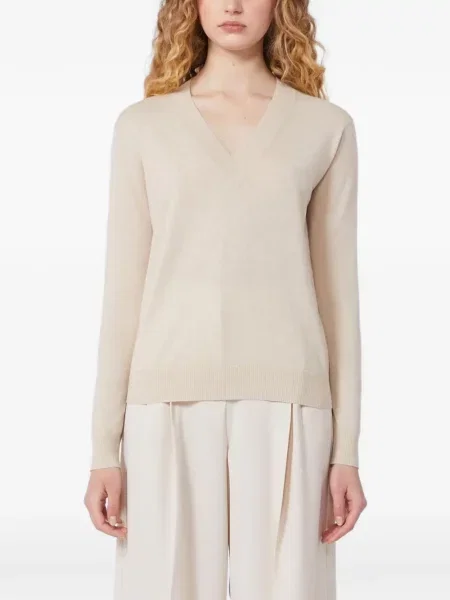 Voiaj pulover Weekend Max Mara cu decolteu în V