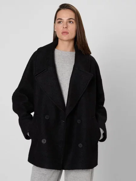 Пальта та плащі PRPY вовна/поліестер чорний