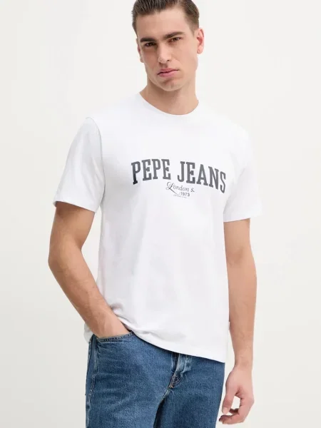 Μπλούζα Pepe Jeans λευκό