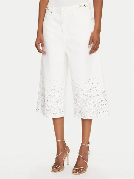 MET Culotte nadrág Wide Leg fehér