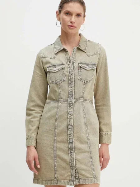 Levi's Džínové šaty béžové