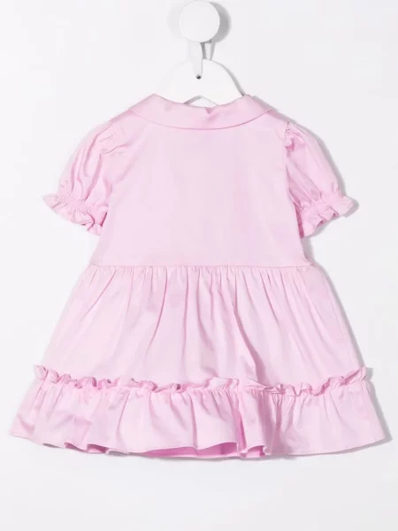 Sukienka dziecięca Moschino różowa