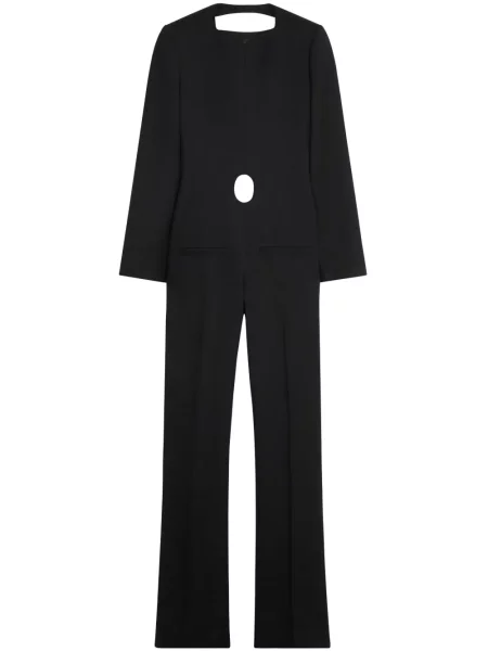 Salopetă Courreges de lână negru