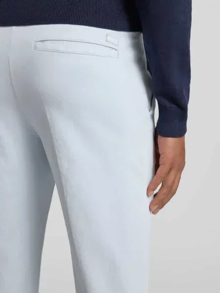 Spodnie o kroju slim fit z mieszanki bawełny model Boss