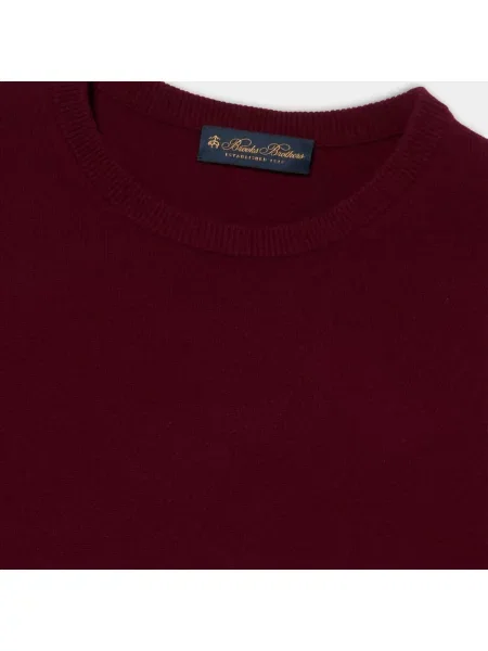 Sweter Brooks Brothers czerwony