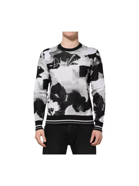 Sweter Dolce And Gabbana z nadrukiem