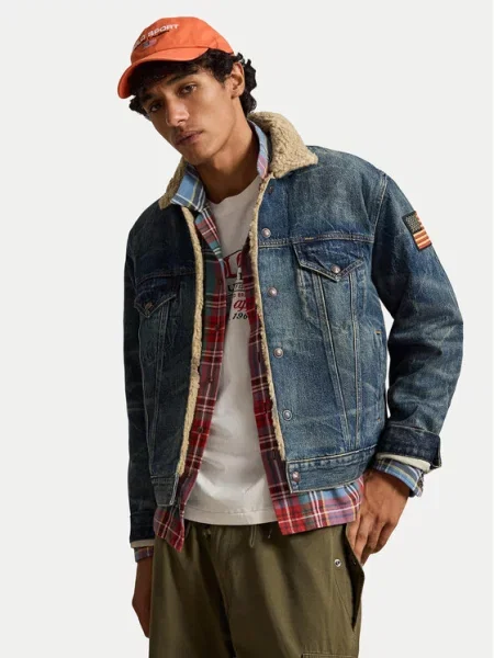 Polo Ralph Lauren Farmer kabát kék