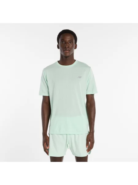 Tričko New Balance – mátové zelené