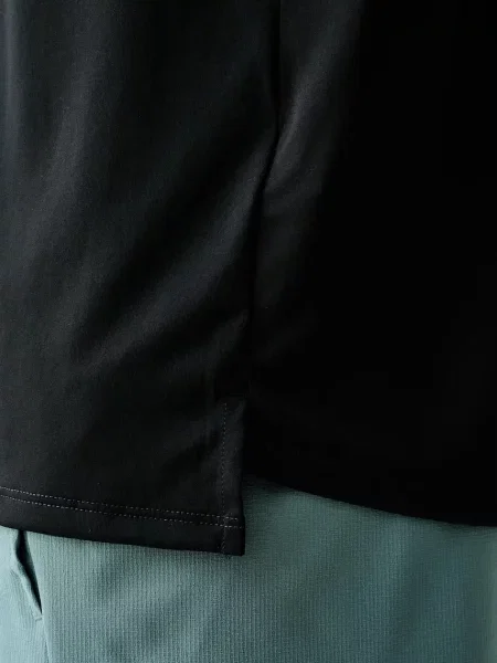 Nike férfi póló futáshoz Stride fekete