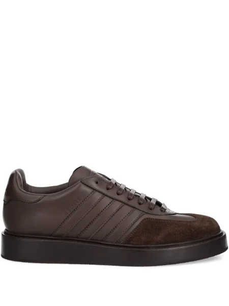 Маратонки Adidas Terrex с връзки на райета с дантела червено