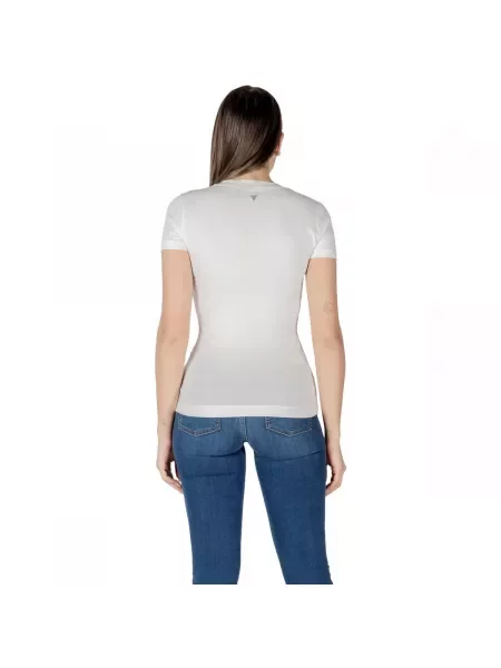Guess T-shirt Slim Fit bijela