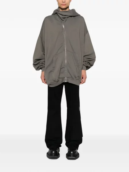 Hanorac cu glugă Rick Owens gri