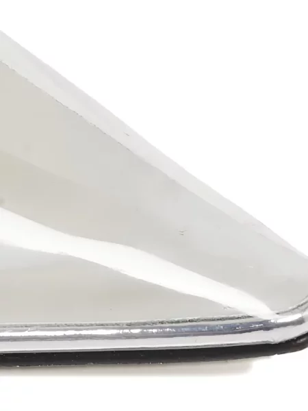 Pantofi cu toc Mach & Mach de cristal alb