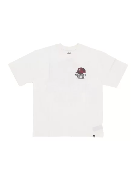 47 brand t-shirt MLB Philadelphia Phillies z nadrukiem beżowy