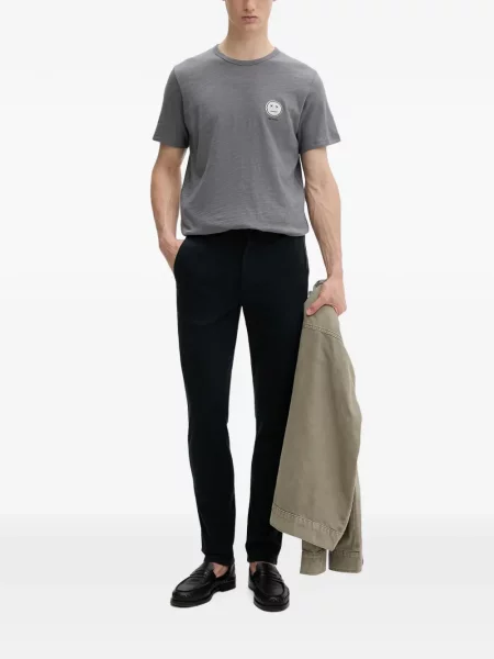 Chinos Rag & Bone s autogramem černé