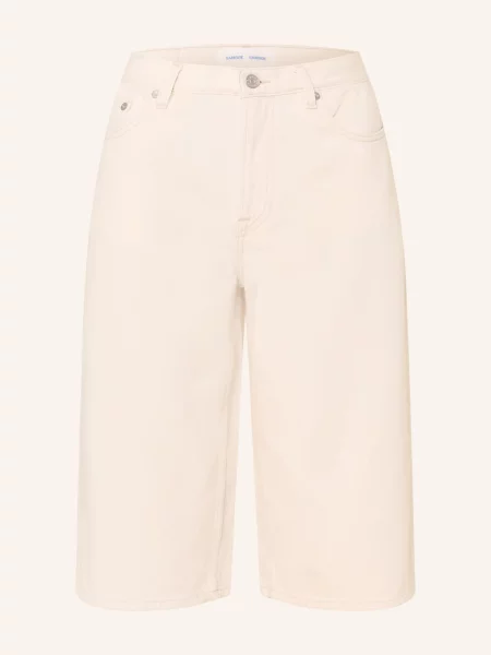 Samsøe Samsøe Džínové Bermudy Satessa soft natural