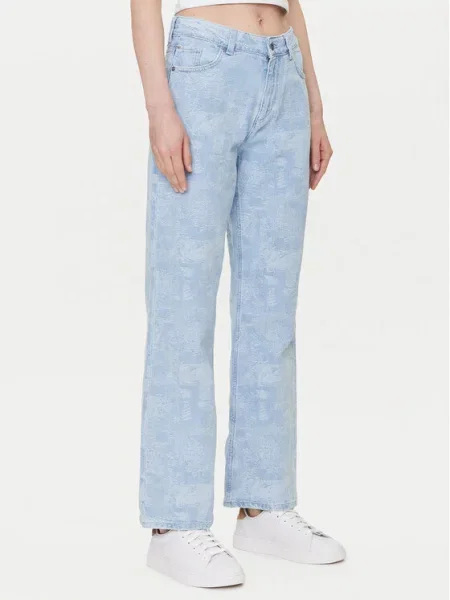 Mustang Джинси Madison Wide Fit блакитний