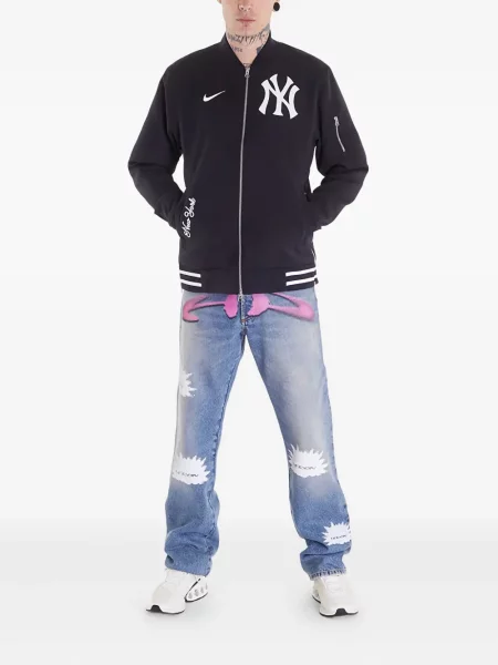 Tricou Nike scurt din dantelă alb