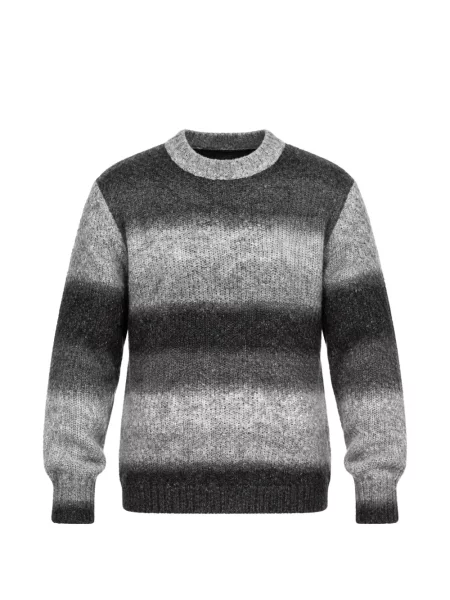Lung pulover Daniele Alessandrini cu gradient gri