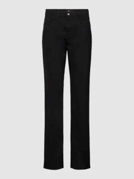 Jeansy z 5 model ‘Carola’ Brax czarne