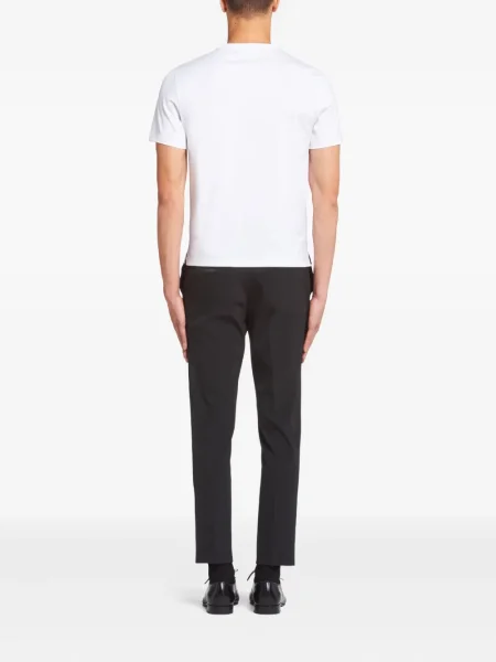 Tricou Prada stretch alb