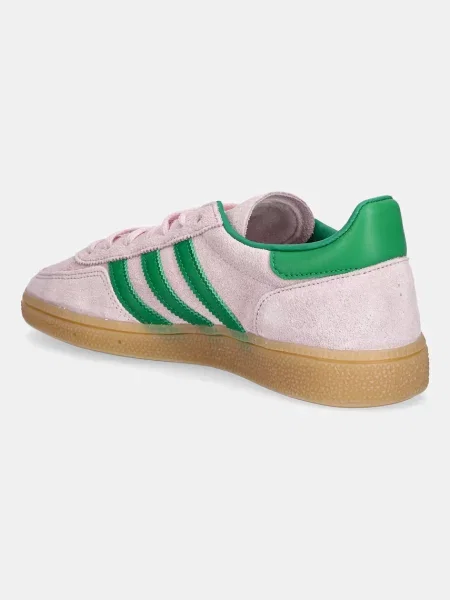 Semišové tenisky adidas Originals Handball Spezial růžové
