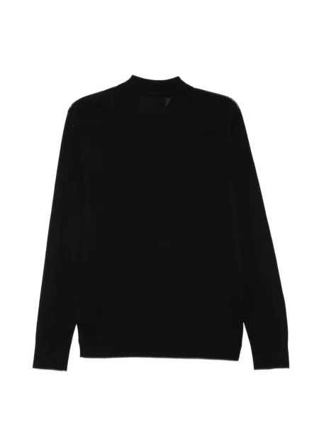 Koszulka polo Allsaints z logo czarna