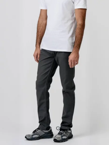TEESHOPPEN Pantaloni Structure gri