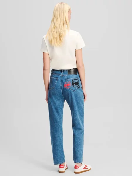 Karl Lagerfeld jeansy niebieski