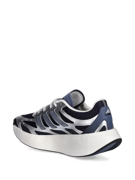 Sneakerși Adidas Adizero plasă cu dungi gri