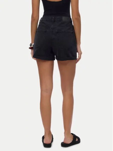 Vero Moda Jeans kratke hlače Zuri Regular Fit črna