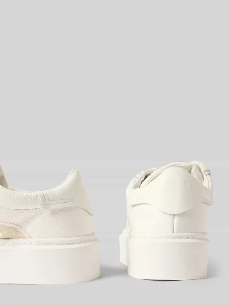 Sneakersy z prawdziwej skóry model L’ÉQUIPE' Reternity białe