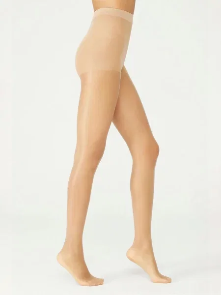 Penti Hlačne nogavice PENTI Damen FIT Strumpfhose mit Höschen' bež