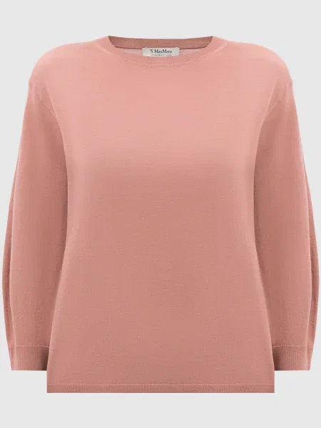Джемпер AMICI з вовни Max Mara рожевий