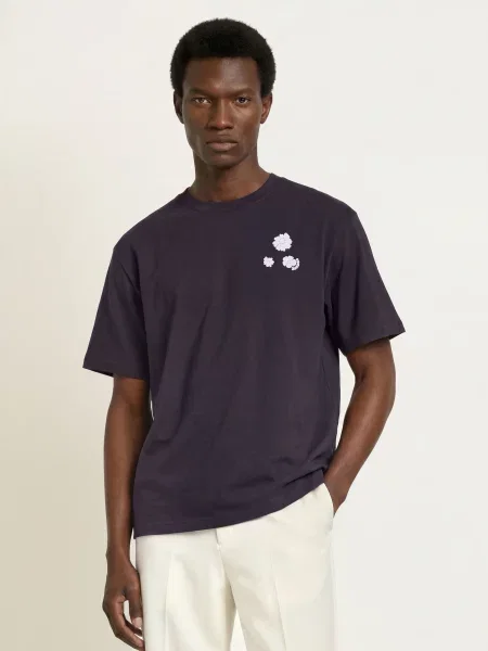 Sandro T-Shirt blau granatowa