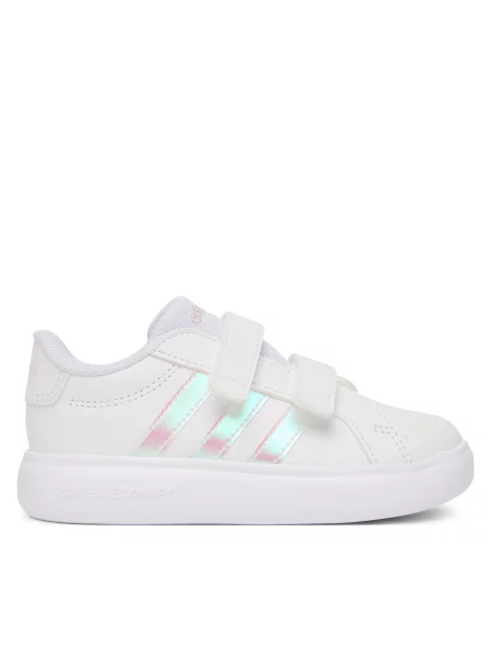 Sneakers adidas Grand Court Bubble Shoes Infants alb