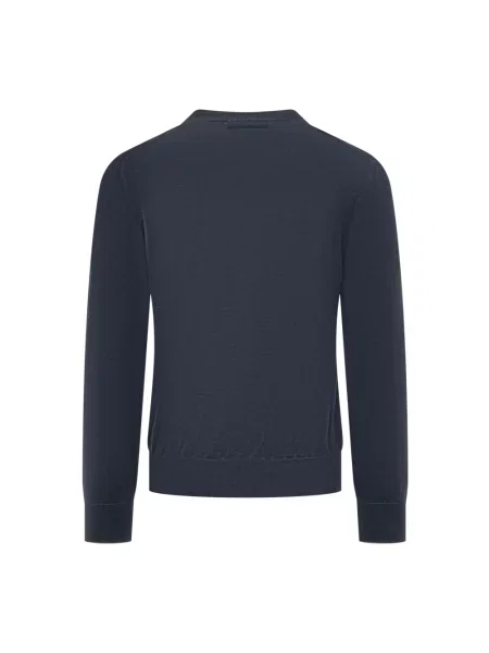 Sweter Brunello Cucinelli niebieski