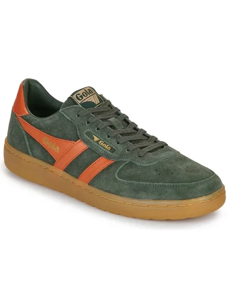 Semišové tenisky Gola khaki