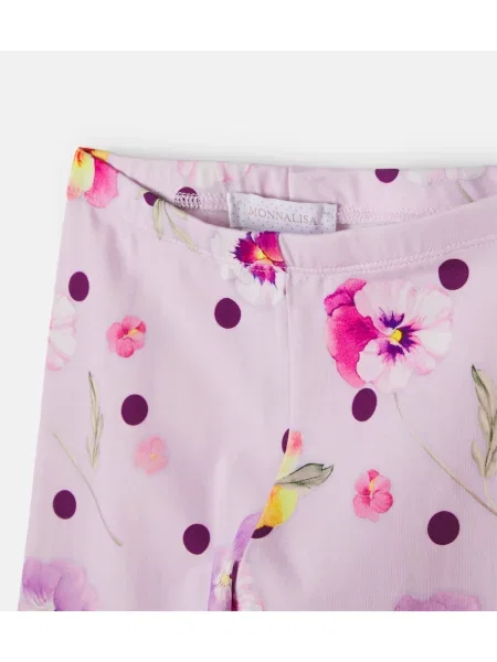 Gyerek leggings Monnalisa lila