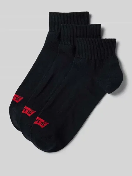 Levi's Skarpety w Mężczyźni jednolity czarny