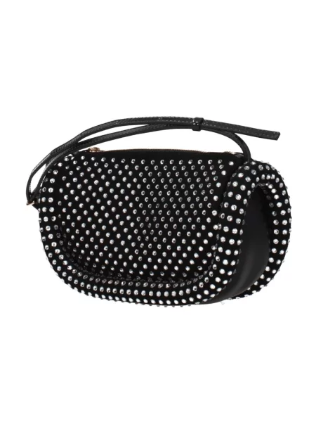 Torebka crossbody Jw Anderson skórzana czarna