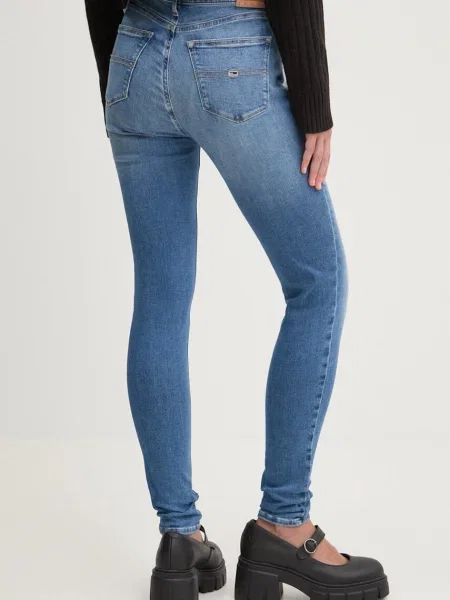 Džíny Tommy Jeans Nora modré