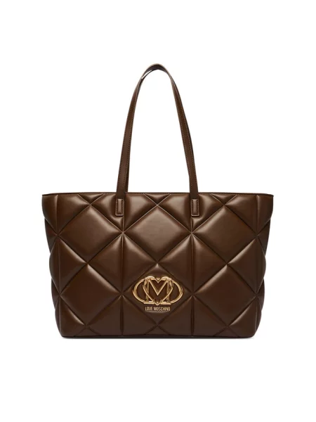 LOVE MOSCHINO Torebka brązowy
