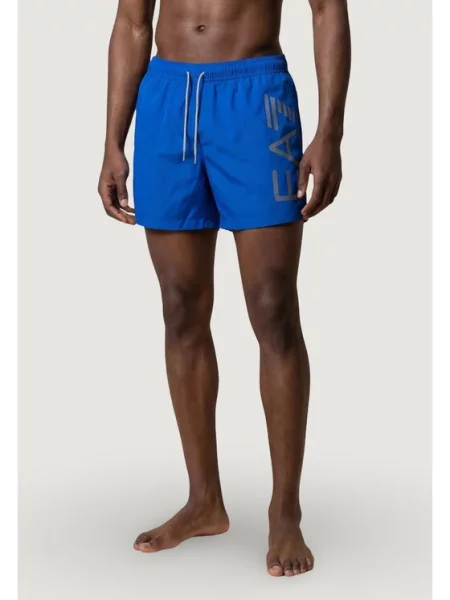 Emporio Armani Kopalne hlače modra