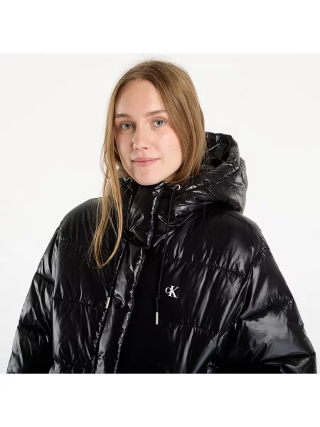 Kurtka Calvin Klein Jeans Shine Puffer Jacket Black L czarna